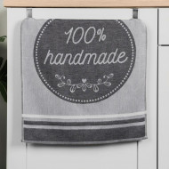 Utěrka HANDMADE šedá