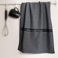 Utěrka SWEET HOME černá