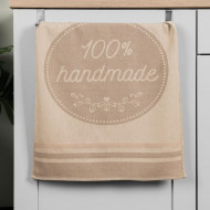 Utěrka HANDMADE béžová