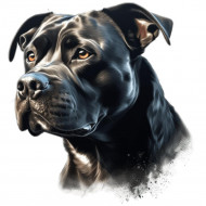 Nažehlovačka Staford černý