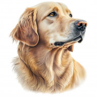 Nažehlovačka Zlatý retrívr
