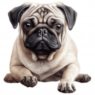 Nažehlovačka Mopslík