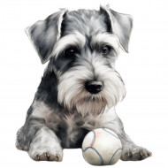 Nažehlovačka Knírač a míček