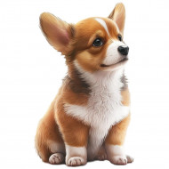 Nažehlovačka Corgi štěně