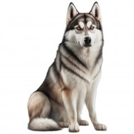 Nažehlovačka Husky