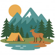 Nažehlovačka Camping