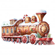 Nažehlovačka Vláček vánoční