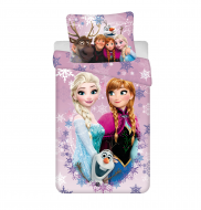Povlečení Ledové království Frozen fialové