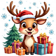 Nažehlovačka Malý vánoční sobík