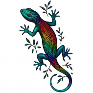 Nažehlovačka Barevná ještěrka