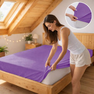 Prostěradlo jersey levandule 41