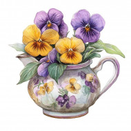 Nažehlovačka Macešky ve džbánku