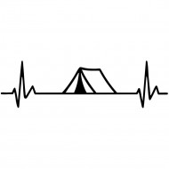 Nažehlovačka Stan ekg černá